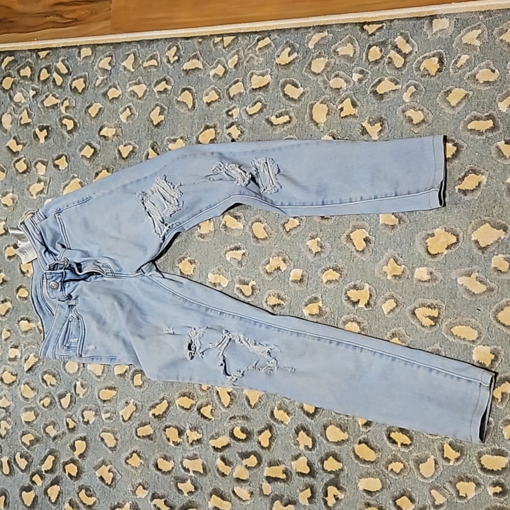 Levis Ripped Skinny light wash